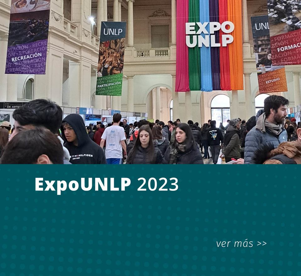Las bibliotecas de la UNLP en la Expo Universidad
