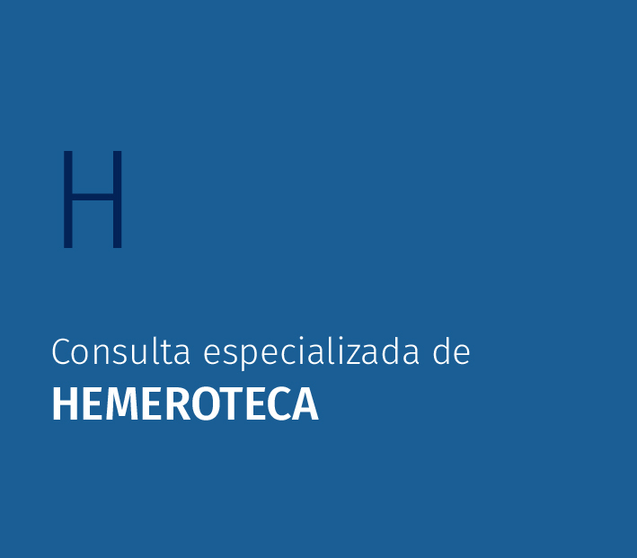Consulta especializada a HEMEROTECA