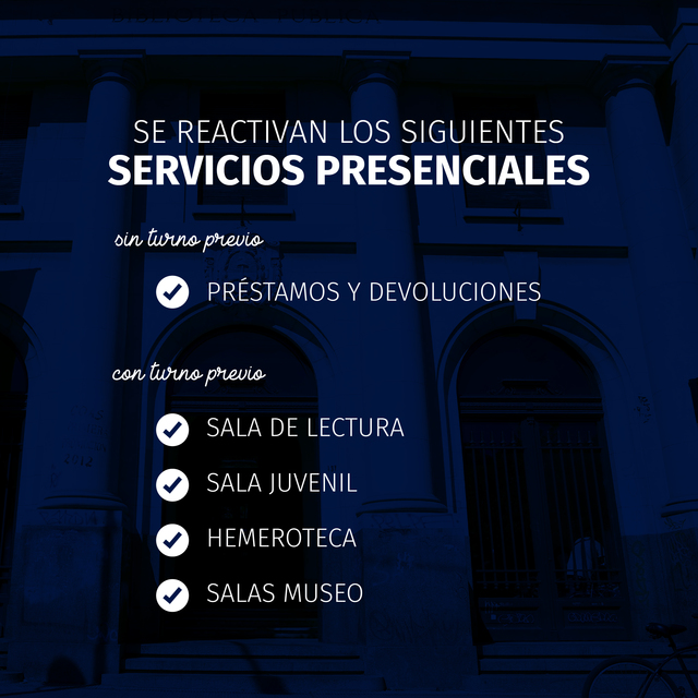 Reapertura de las Salas Reapertura de las Salas