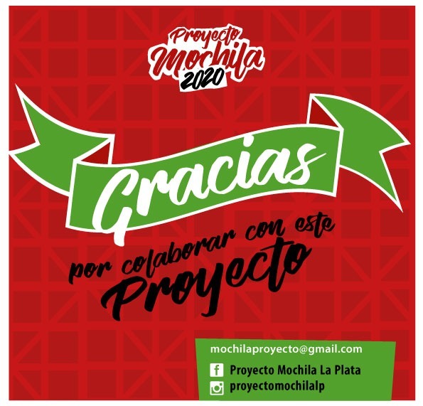Proyecto Mochila 2020 Proyecto Mochila 2020