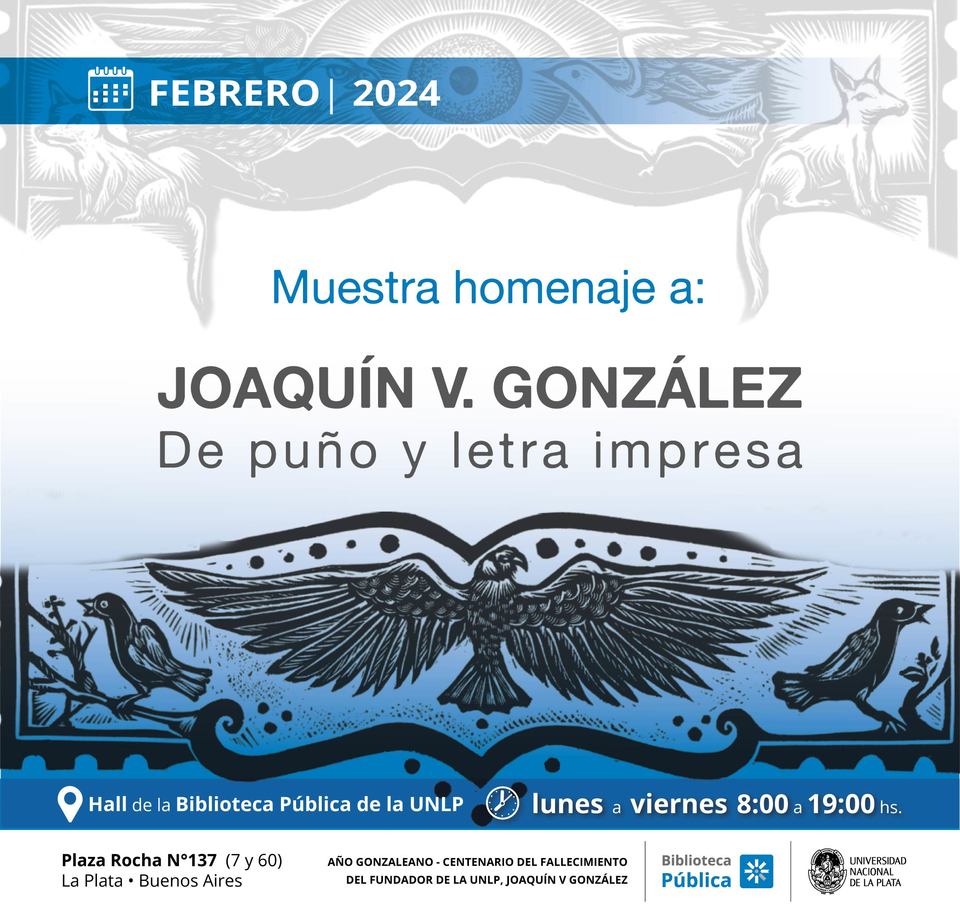 Homenaje a Joaquín V. González