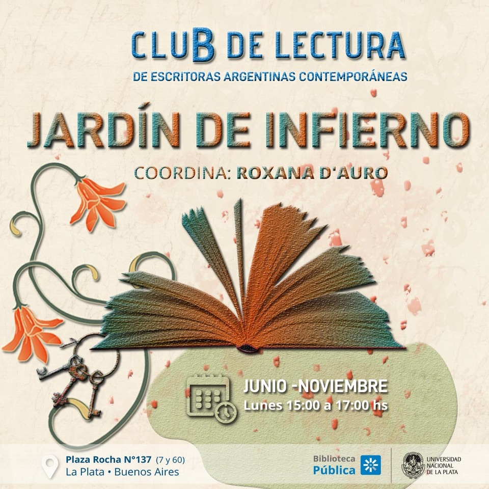 club de lectura JARDÍN DE INFIERNO
