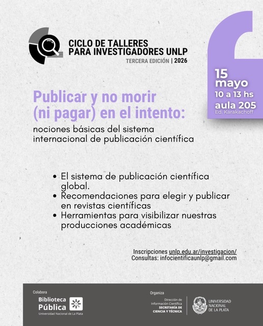 TALLERES CIENCIA Y TÉCNICA