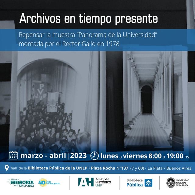 Flyer Archivo Histórico Flyer Archivo Histórico
