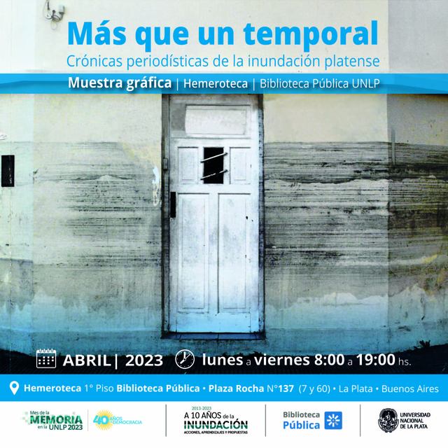 Inundación La Plata Inundación La Plata