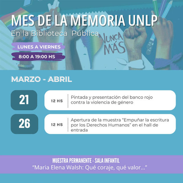 MES DE LA MEMORIA MES DE LA MEMORIA