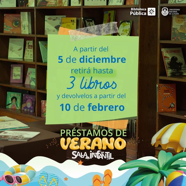 Préstamos de verano SALA INFANTIL Préstamos de verano SALA INFANTIL