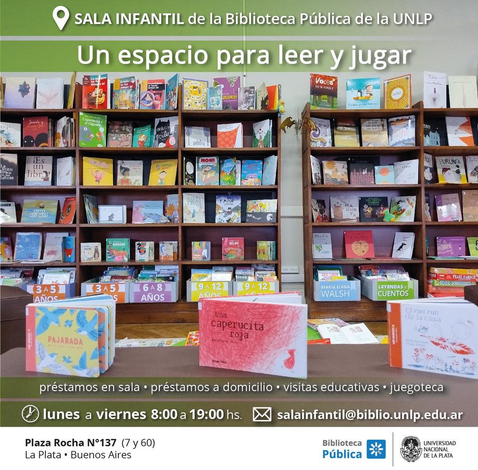 Un espacio para leer y jugar