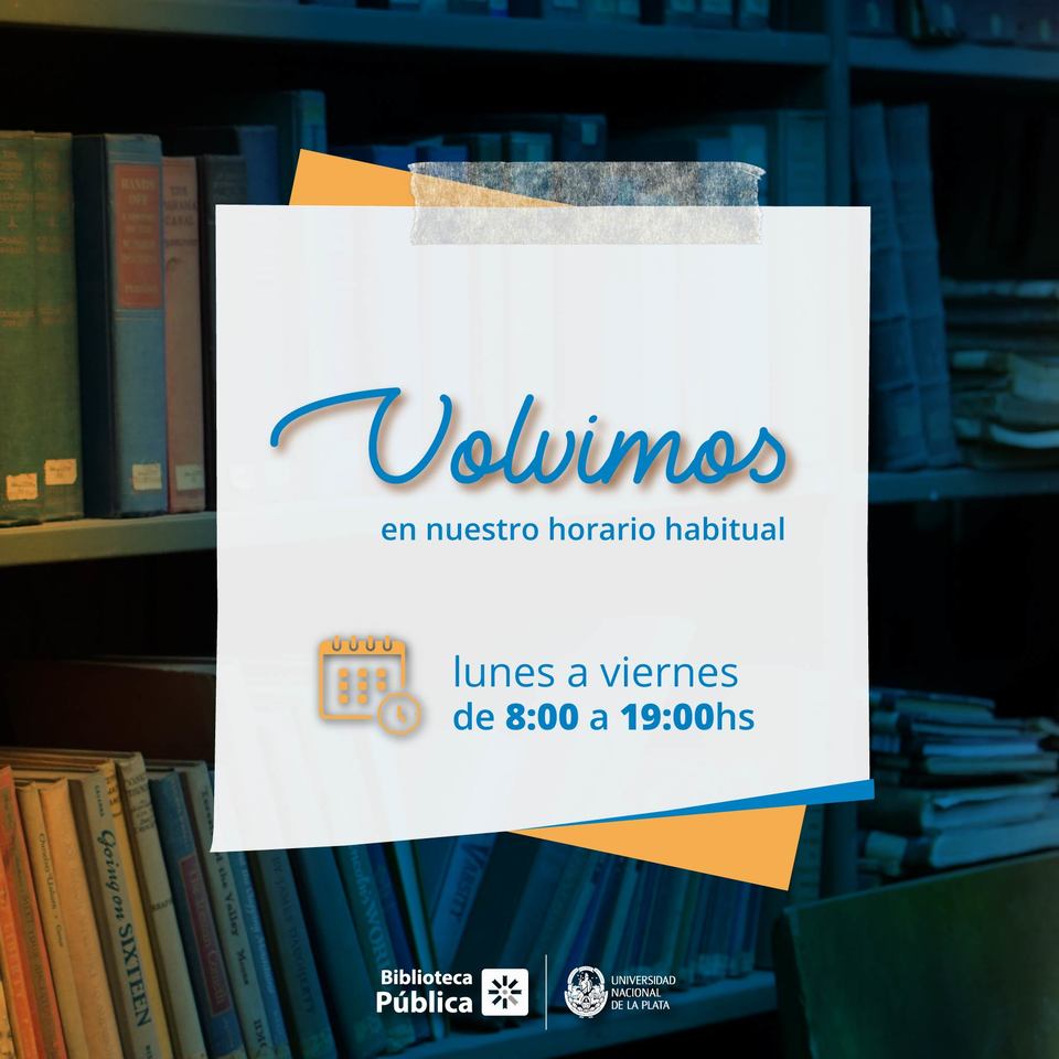 ¡Volvimos!